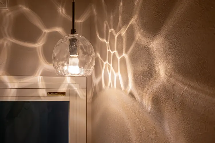 間接照明の設置