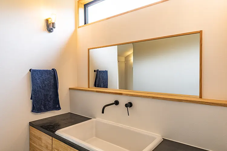 洗面化粧台の交換